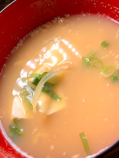 卵のトロトロみそ汁(海部小 2019)-レシピのメイン写真