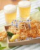 簡単♪ビールに糖質オフ揚げ麺 ダイエット