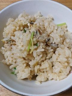 春だ! 上品なあさりご飯♪オマケつき♪-レシピのメイン写真