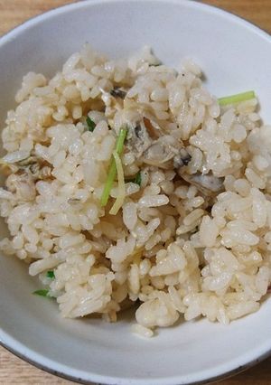 春だ！　上品なあさりご飯♪オマケつき♪-レシピのメイン写真
