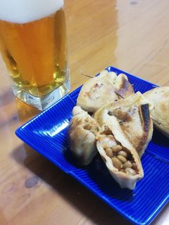 キムチ納豆巾着♪-レシピのメイン写真