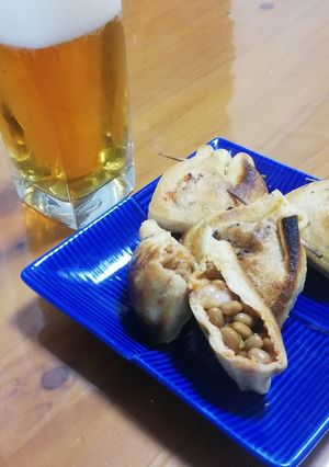 キムチ納豆巾着♪-レシピのメイン写真