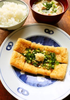 カリカリ油揚げの生姜醤油-レシピのメイン写真