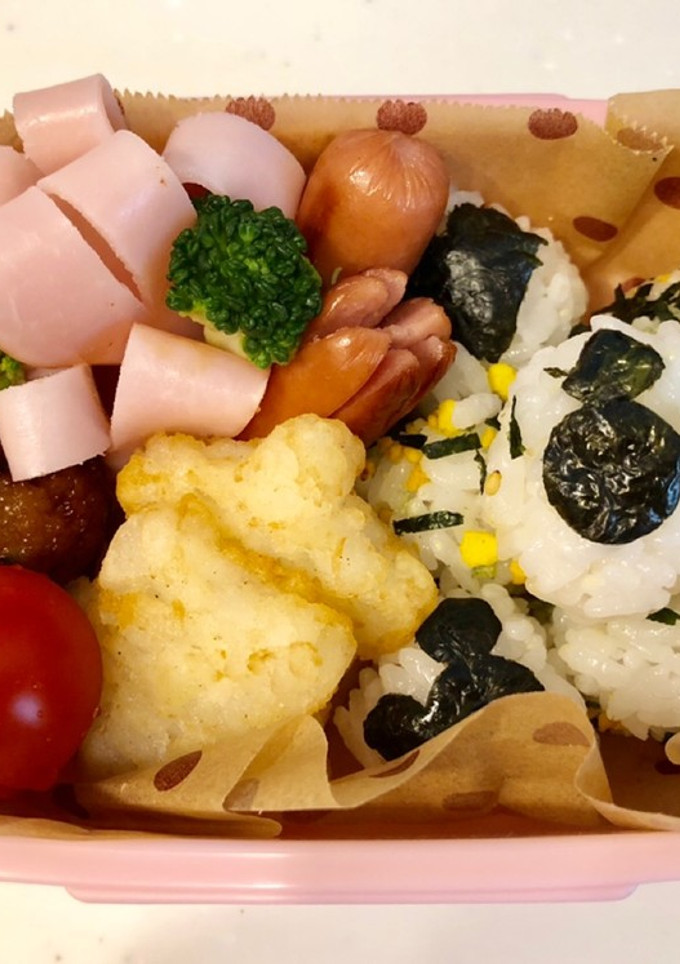 幼稚園年少さん娘のお弁当★4-レシピのメイン写真