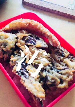 11、旦那様お弁当天丼-レシピのメイン写真