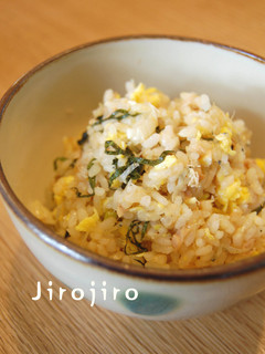 大葉も香るよ☆簡単じゃこツナ炒飯-レシピのメイン写真