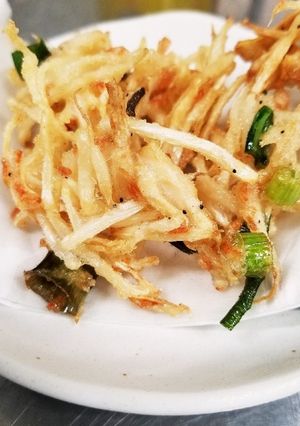 筍とあみエビの鮮やかかき揚げ-レシピのメイン写真