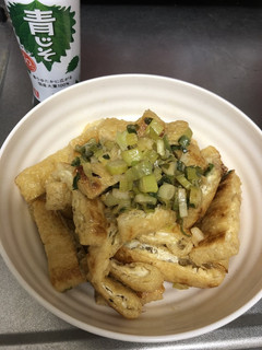 おつまみにもオススメ油揚げ-レシピのメイン写真