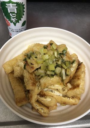 おつまみにもオススメ油揚げ-レシピのメイン写真