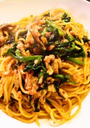 いちいち茹でない　時短　麻辣醤パスタ-レシピのメイン写真