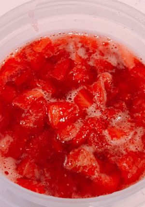 レンジで簡単!食べ切りサイズの苺ジャム-レシピのメイン写真