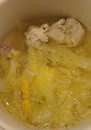 きゃべつと鶏肉のスープ☆ゆずの香り-レシピのメイン写真