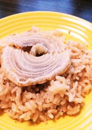 新玉ねぎの洋風炊き込みごはん-レシピのメイン写真