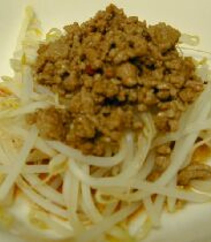 もやし☆肉味噌のせ-レシピのメイン写真