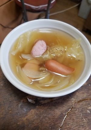 キャベツとウインナーのスープ-レシピのメイン写真