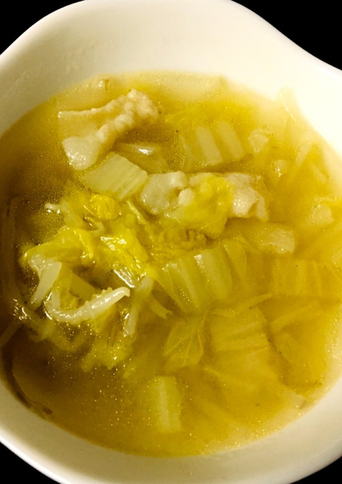 白菜ともやしの中華スープ-レシピのメイン写真