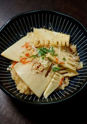 旬のタケノコご飯 ★材料がシンプル！簡単-レシピのメイン写真