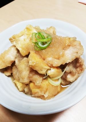豆腐と鶏肉のみぞれ煮-レシピのメイン写真