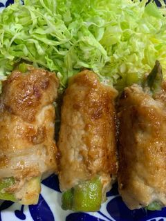 アスパラ肉巻きの焼肉のタレ焼き-レシピのメイン写真