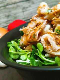 【特製だれ】絶品！かいわれ冷しゃぶ丼♪♬-レシピのメイン写真