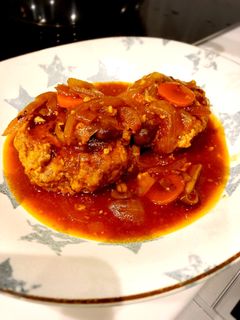 簡単!豪華!煮込み豆腐ハンバーグ♥-レシピのメイン写真
