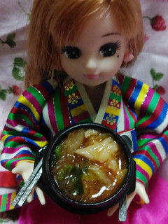 リカちゃんサイズ♡キムチスープꕤ.゚-レシピのメイン写真