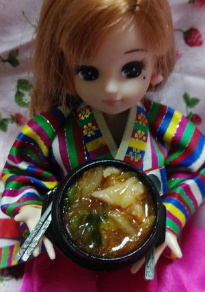 リカちゃんサイズ♡キムチスープꕤ.ﾟ-レシピのメイン写真