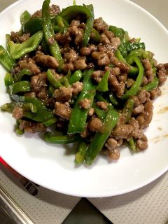 ピーマンとひき肉炒め 超簡単な青椒肉絲-レシピのメイン写真