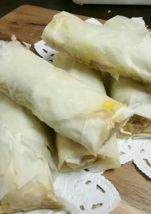 パイよりヘルシー！ひき肉のフィロ包み焼き-レシピのメイン写真
