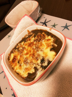 ★残り物カレーで簡単納豆カレードリア★-レシピのメイン写真