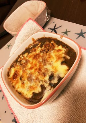 ★残り物カレーで簡単納豆カレードリア★-レシピのメイン写真