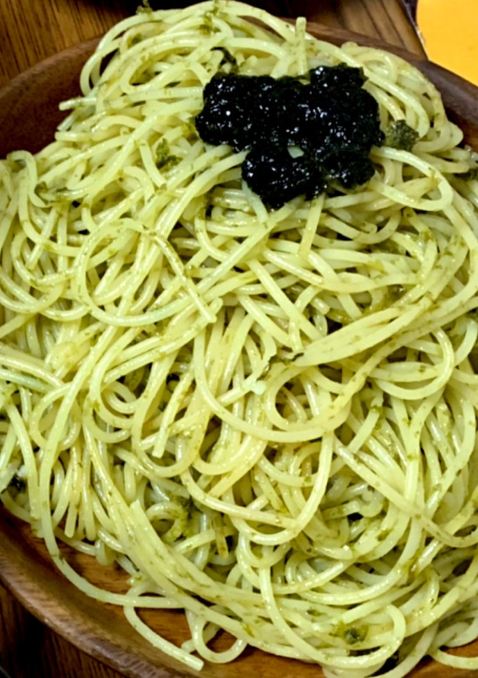 海苔の佃煮で和風パスタ-レシピのメイン写真