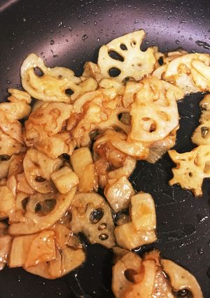 ジューシーレンコン 弁当などに-レシピのメイン写真