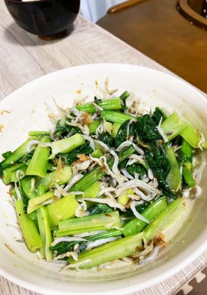 小松菜シラス♪ごまポン味-レシピのメイン写真