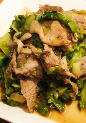 義母直伝！豚肉とキャベツの炒め-レシピのメイン写真