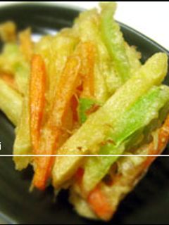 捨てないで☆ブロッコリーの芯deかきあげ-レシピのメイン写真
