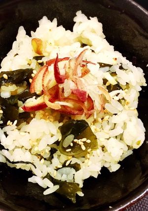 炊くだけ簡単！わかめごはん-レシピのメイン写真