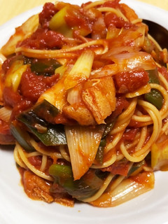 超簡単!トマトパスタ-レシピのメイン写真
