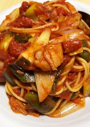 超簡単！トマトパスタ-レシピのメイン写真