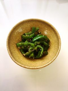 ピーマンのめんつゆ炒め-レシピのメイン写真