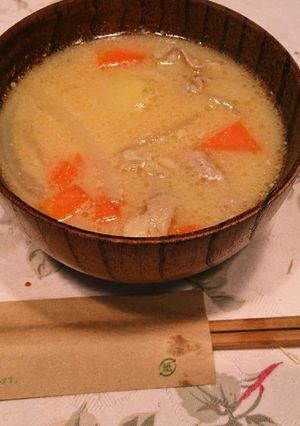 俺流（笑）豚汁！-レシピのメイン写真