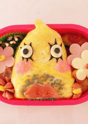 ウサビッチ コマネチ キャラ弁 デコ弁-レシピのメイン写真