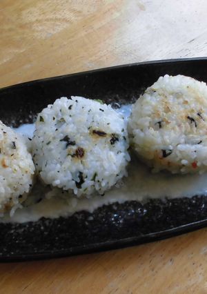 ふりかけの焼きおにぎり-レシピのメイン写真