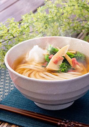 春香る～♪旬野菜の梅おろしうどん-レシピのメイン写真