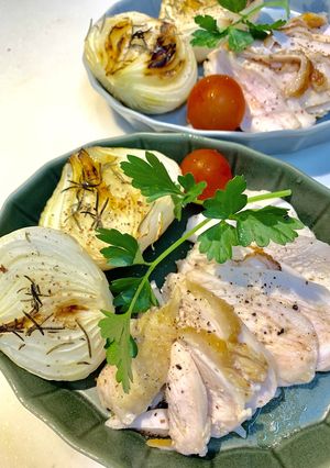 バーミキュラでジューシーな胸肉のロースト-レシピのメイン写真