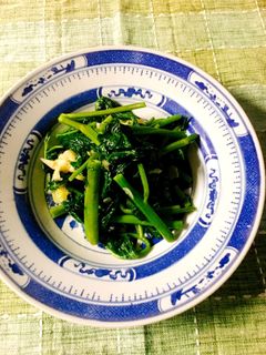 簡単☆空芯菜の炒め物-レシピのメイン写真