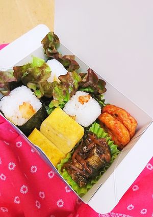 天むす弁当-レシピのメイン写真