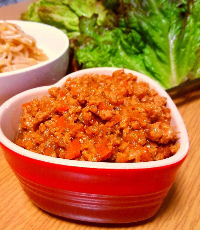 万能❤わが家の肉味噌❤ご飯やレタス包み等-レシピのメイン写真