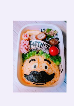 キャラ弁 フォートナイト2-レシピのメイン写真