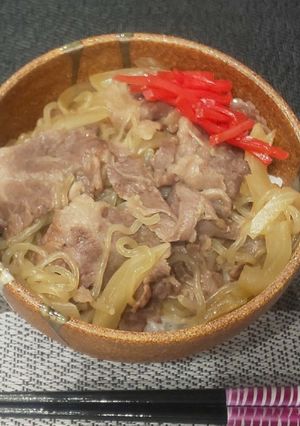 ＊我が家の美味しい牛丼＊-レシピのメイン写真